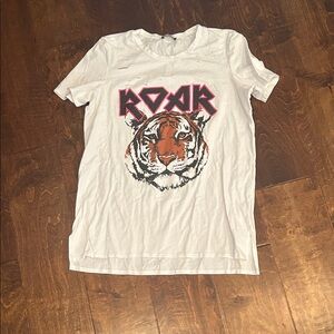 White Tiger Graphic women T-Shirt